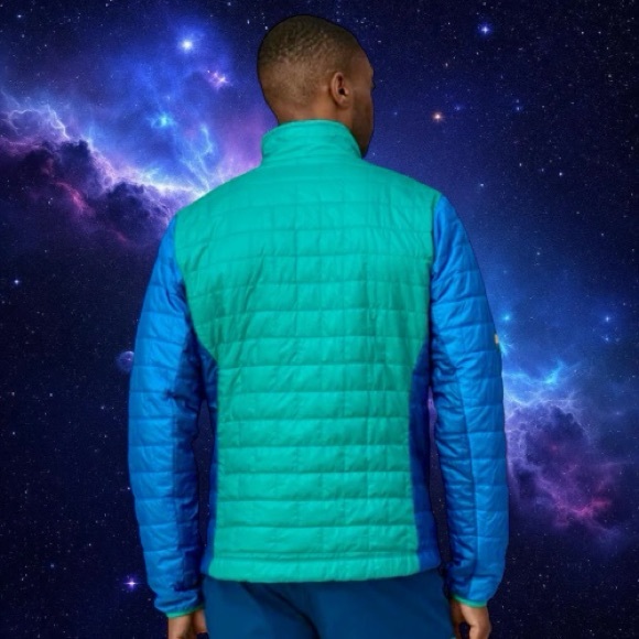 PATAGONIA MENS XXL NANO PUFF JACKET NWOT SUBTIDAL BLUE LIMITED EDITION 84212/24 - Picture 3 of 16